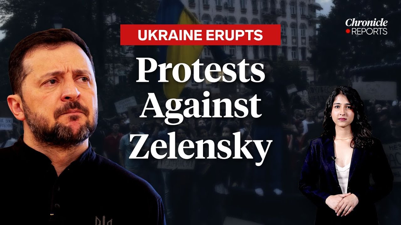 Mass Protests Erupt in Ukraine as Zelensky Signs Controversial Bill