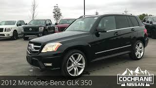 2012 Mercedes-Benz GLK 350 | Affordable Luxury | Luxury Cars with Low Prices in Cochrane, AB 2012 Mercedes Benz Glk 350 4matic