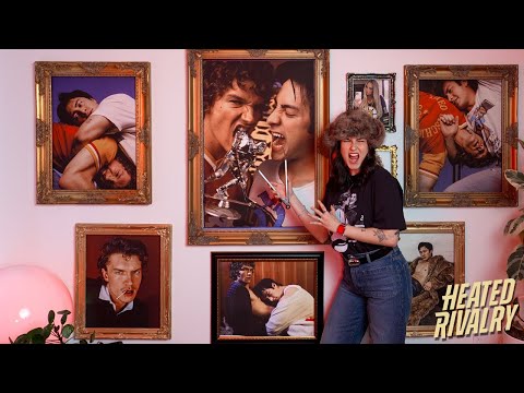 chronically online girl explains Heated Rivalry lore. (Hudson Williams & Connor Storrie)