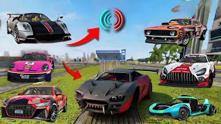 All Super Sports Cars Stunt Through Ramp3 Building Challenges // Extreme Car Driving Simulator  screenshot 3