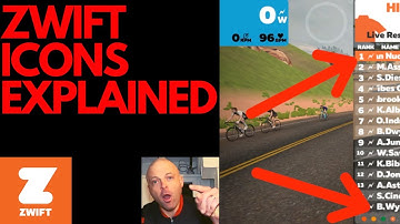 What is on the Zwift Screens (Zwift Icons EXPLAINED!)