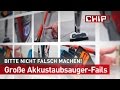 Akkustaubsauger kaufen: Diese Fehler darfst du auf keinen Fall machen | CHIP