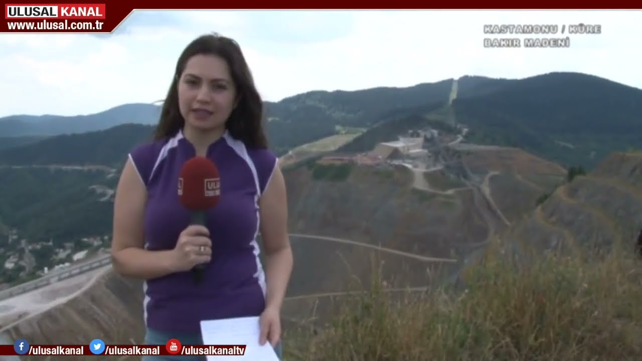 Ulusal Kanal bakır madeninde