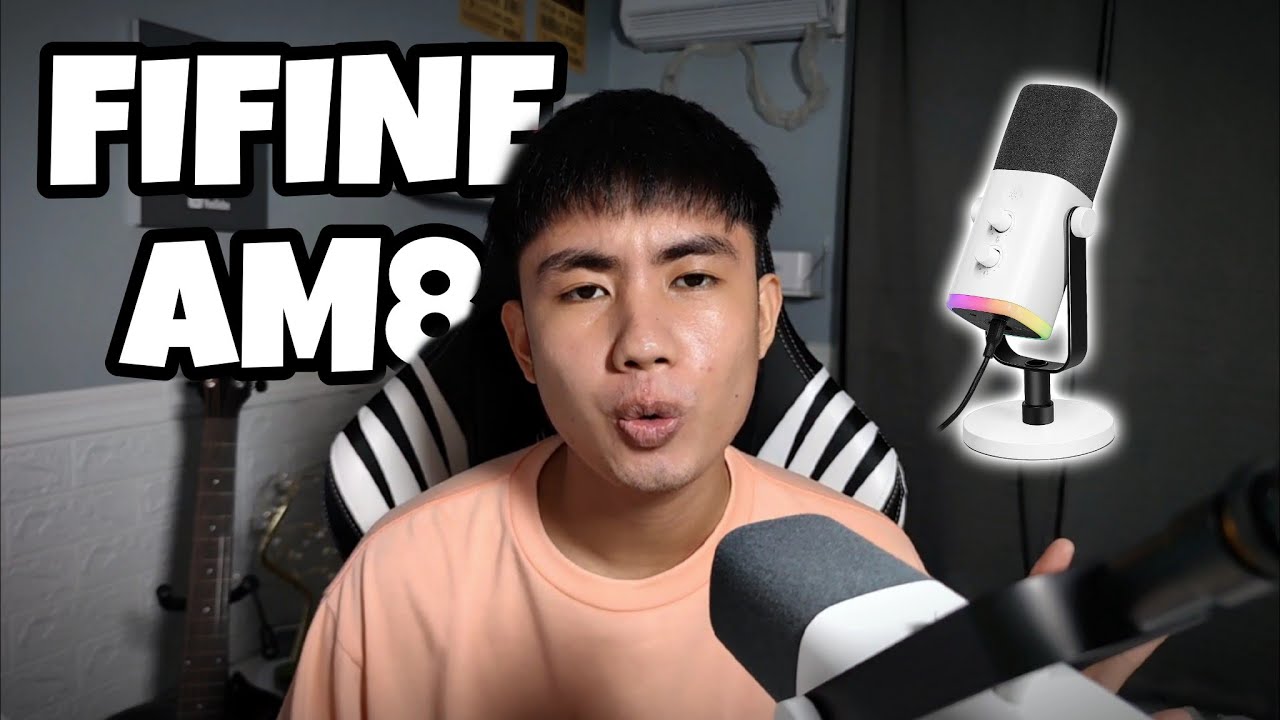 Best XLR Mic I've used 😍 Fifine Am8 Dynamic Microphone YouTube