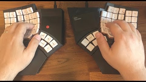 Glove80 with Trackpoint & Touchpad Sidecar pointing devices