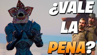 ¿VALE LA PENA COMPRAR LA SKIN DE DEMOGORGON Y CHIEF HOPPER? | Fortnite: Battle Royale