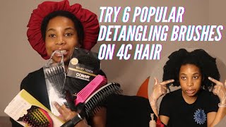 ): $7 vs $15 Detangler! Comparing 6 Popular Budget Brushes on My 4C Natural Hair
