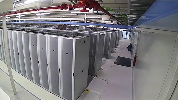 Data Center Time Lapse Video - Implementation of Customer Area in Amsterdam