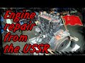 Repair of the Russian engine D245