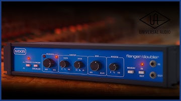UAD MXR Flanger/Doubler 126 Plugin Demo Test 🎸