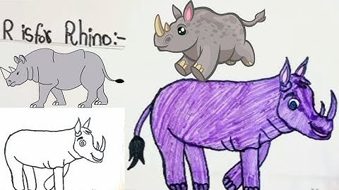 Master the Art of Drawing and Coloring an R for Rhino: Comprehensive Step-by-Step Tutorial