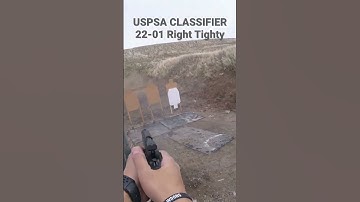 CM 22-01 Righty Tighty #uspsa #classifier