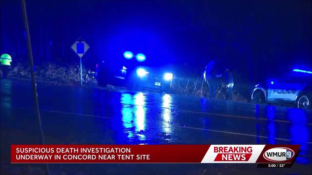Suspicious death investigation underway in Concord - YouTube