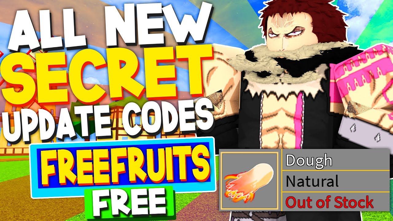 ALL NEW *SECRET* UPDATE CODES in BLOX FRUITS CODES! (Roblox Blox