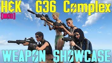 Fallout 4: Weapon Showcase: H&K G36 Complex (Mod)