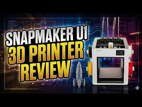 Thumbnail for Snapmaker U1 3D Printer Full Review 🔥