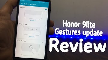 HONOR 9 LITE GESTURE AND VILTE UPDATE REVIEW || TeckTalk