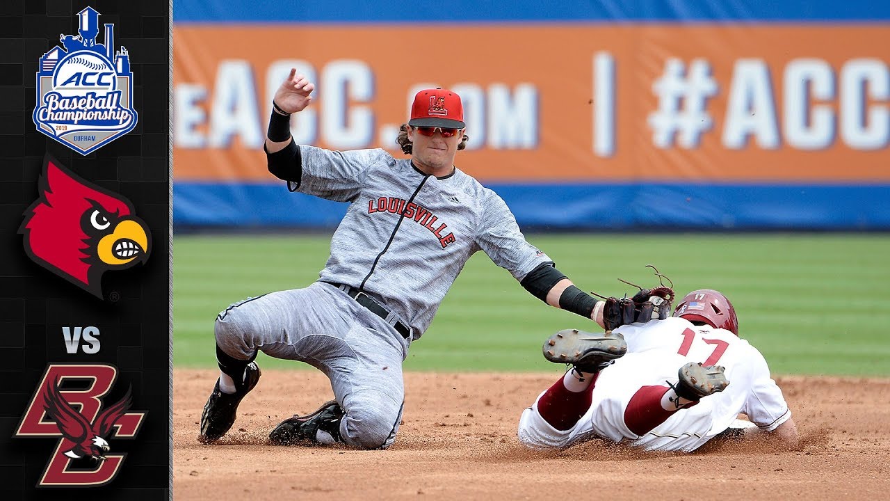 Louisville vs.Boston College ACC Baseball Championship Highlights (2019)