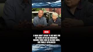 The husband, identified as Otou Katayama, remained silent for 20 years because he felt jealous
