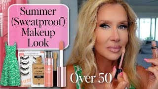 Drugstore Summer Makeup | Mature Oily Skin *Winged Liner* (NOT SPONSORED)