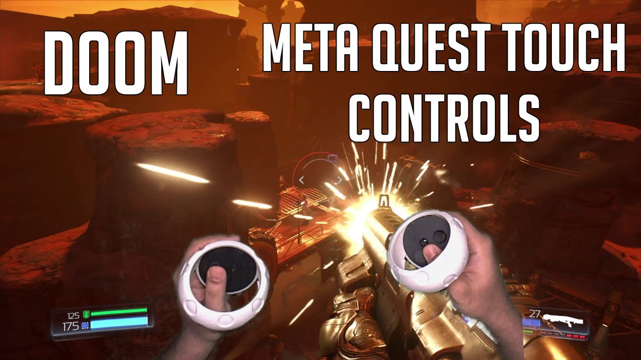 Doom Unity Controls DOOM - Motion Control with Meta Quest Touch Controllers using GameVRoom ...
