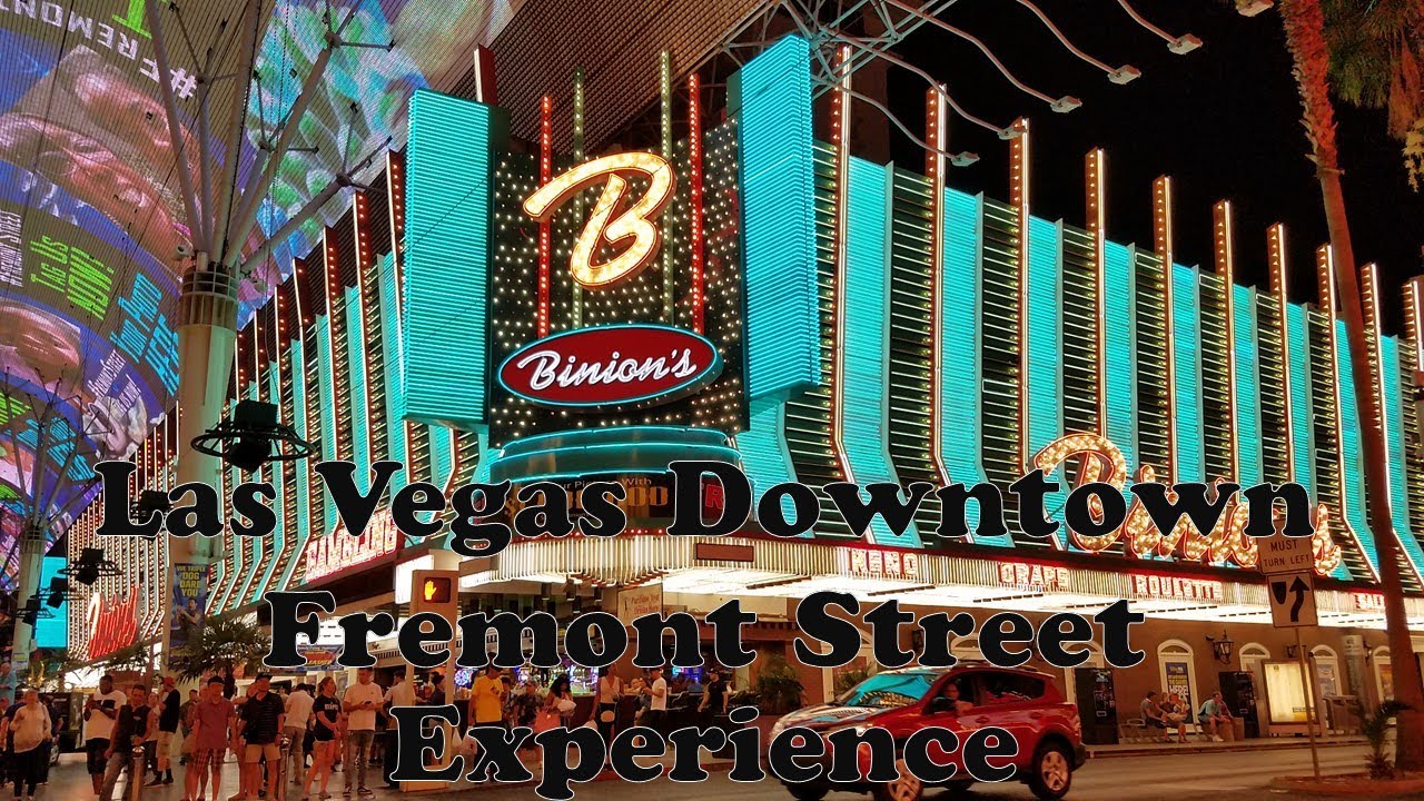 Walking through Fremont Street..So much to do and see - YouTube