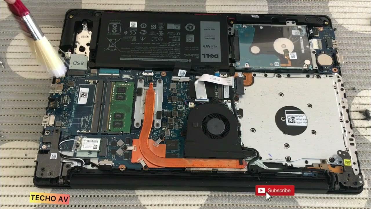 Как разобрать ноутбук dell vostro 15