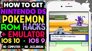 NEW! How to Get NDS Pokemon ROM Hack Games on your iOS Device! (NO COMPUTER) (NO JAILBREAK)