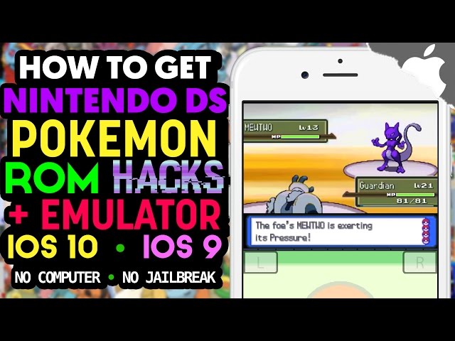 How to Get Randomized NDS Pokemon Games on your iOS Device! (NO COMPUTER)  (NO JAILBREAK) 
