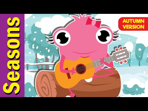 सीझन गाणे (शरद ऋतूतील आवृत्ती) | ESL साठी सीझन गाणे | मजेदार लहान मुले इंग्रजी