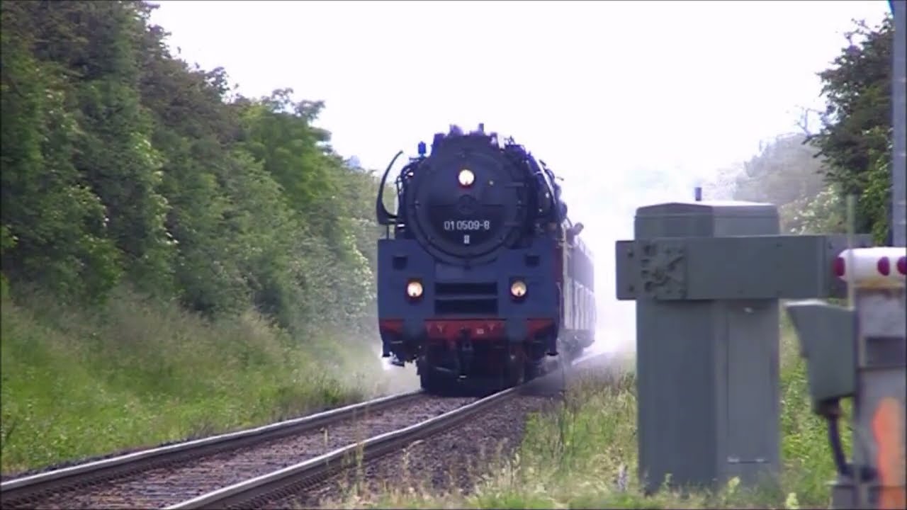 Unter Dampf in den Frühling mit 01 0509-8