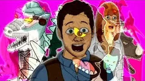 ♪ GODZILLA VS MECHAGODZILLA THE MUSICAL/♪ JURASSIC WORLD THE MUSICAL Mashup 83