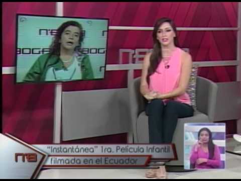 Instantánea 1ra  película infantil filmada en el Ecuador