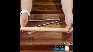 Keep Your Reusable Straws Clean and Handy!