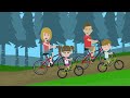 Велосипед | КОТИК НОТИК Детские песни / мультики о транспорте