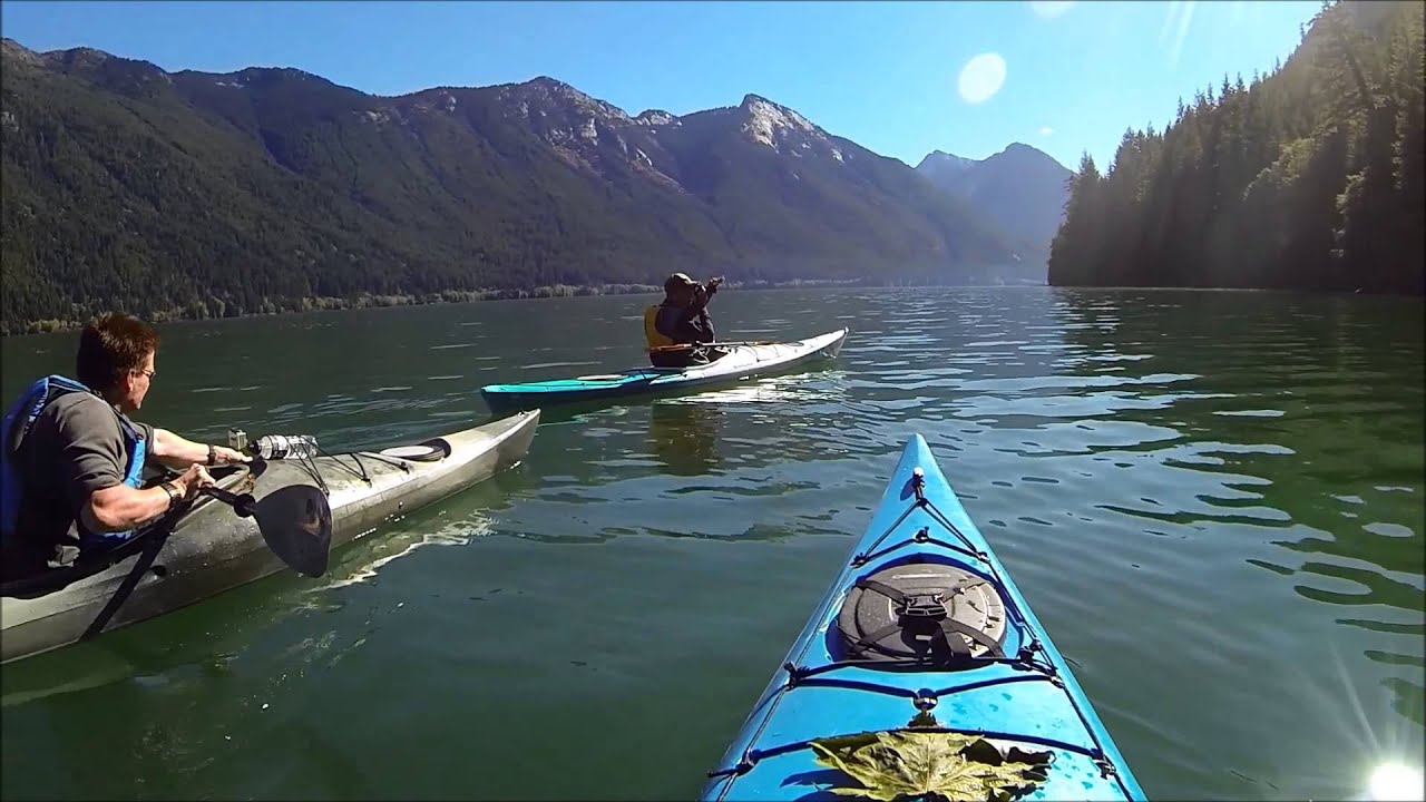 Kayaking at Chilliwack lake YouTube
