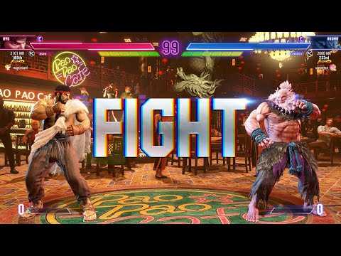 Street Fighter 6 🔥 NARUO (Rank #3 Ryu) Vs Kawano (Akuma) 🔥 SF6 High Level Match's!