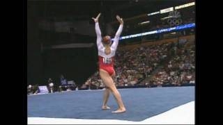 Courtney McCool  Floor Exercise  2004 U.S. Gymnastics Championships  Women  Day 2