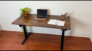 HUUGER 55 x 28 Large Standing Desk Review