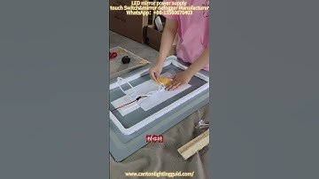 New vanity mirror, diy vanity mirror with lights, mirror touch sensor switch with 96W LED driver.