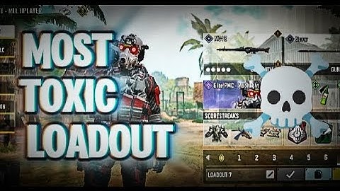 I made the worlds most toxic loadout of codm...|| Call of duty mobile