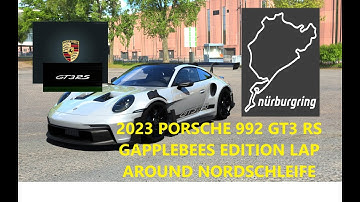 2023 GAPPLEBEES 992 GT3 RS GOES FLAT OUT!!! #assettocorsa #logitechg923gameplay #nordschleife