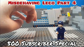 Misbehaving Lego Part 4: The Final Battle!! 500 Subscriber Special! (Stopmotion Animation)