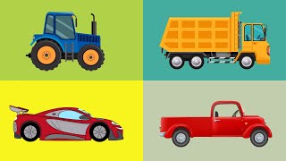 Фермерский Трактор Приходит На Помощь - 4 Истории Про Машинки Для Детей - 10 Серия