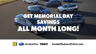 Kendall Subaru Memorial Day Savings