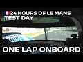 Peugeot 9x8 one lap onboard 24h of le mans  test day