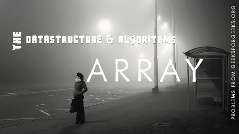 Geeks for Geeks | Data-structure and  Algorithm | Array | problem-1 Program for array rotation