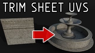 Quick and Easy Trim Sheet UV Mapping Tips -Trim Texture Tutorial Part 4