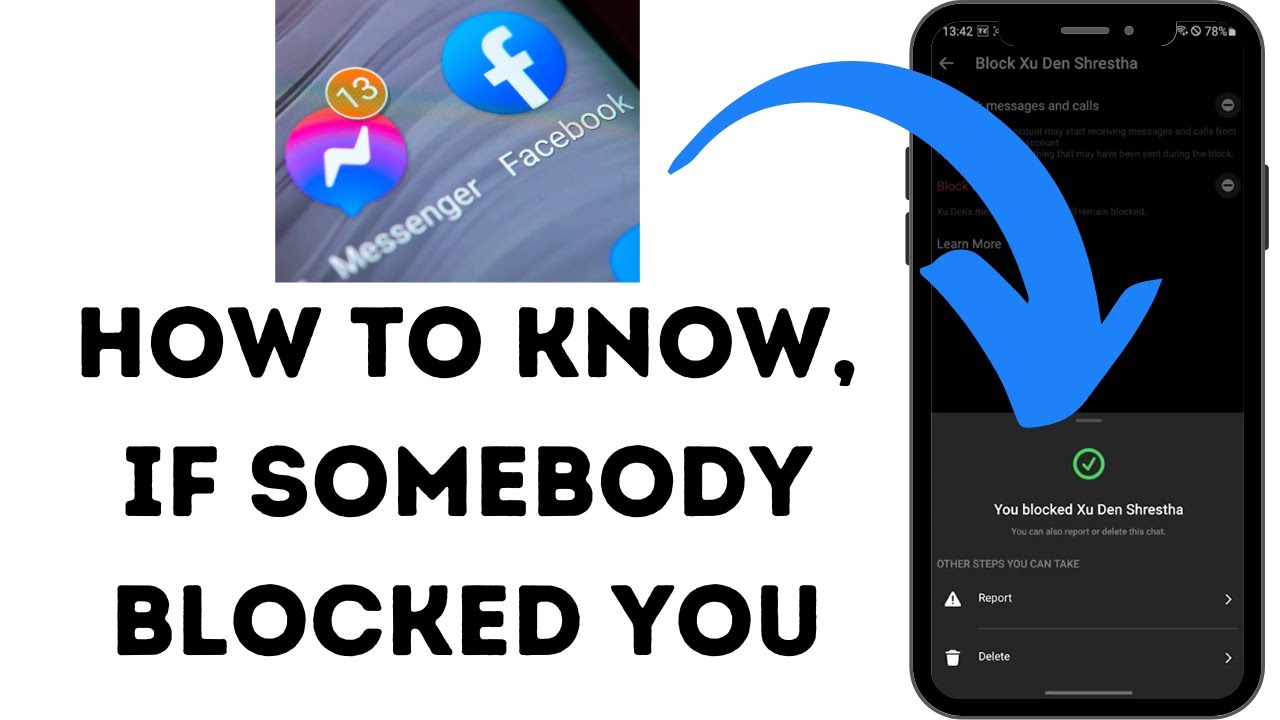 How to Know If Somebody Blocked You on Facebook Messenger App? - YouTube