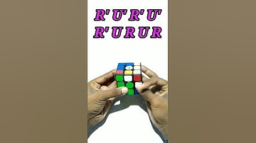 Advance f2l case (cfop method) #shortvideo #youtubeshorts #viralvideo #shorts #cuber sunny